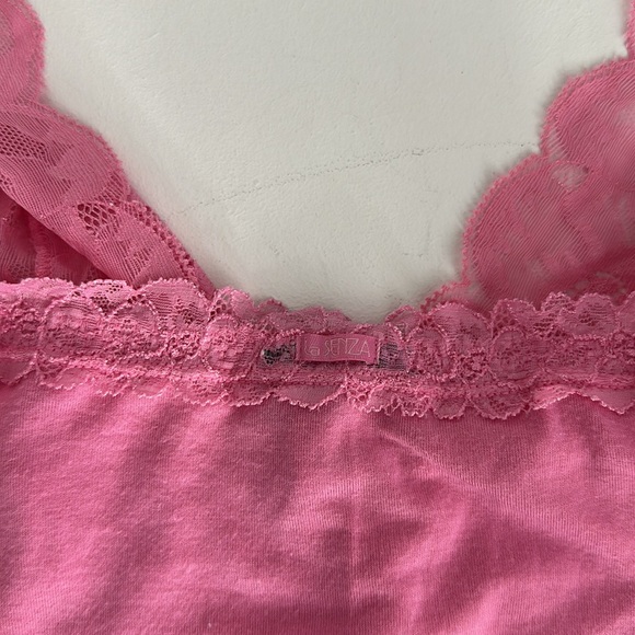 La Senza Floral Lace Lingerie Top Womens Size S Pink - Picture 6 of 6